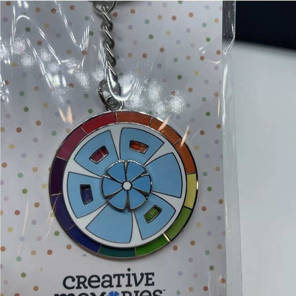 Creative Memories Color Wheel Keychain 2023 Limited Edition Brand New - Picture 4 of 9